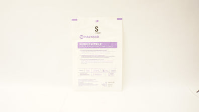 Halyard 55091 Purple Nitrile Sterile Powder-free Exam Gloves S (x)